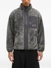 Manastash Zip-up Fleece Jacket In Gray