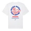 Manava Men's White Luke Crump Surf T-shirt In White
