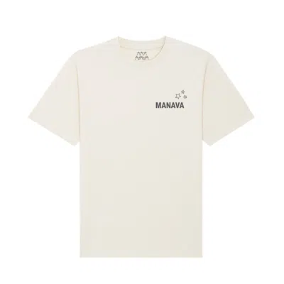 Manava Men's White Weekend Well Spent T-shirt