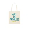 Manava Women's Neutrals Daisy De Villeneuve Work In Progress Tote Bag