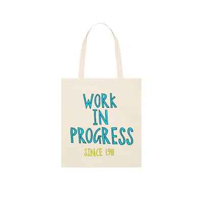 Manava Women's Neutrals Daisy De Villeneuve Work In Progress Tote Bag