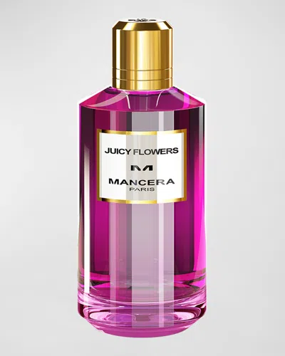 Mancera Juicy Flowers Eau De Parfum 4 Oz.