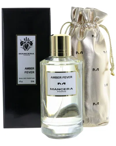 Mancera Unisex 4oz Amber Fever Eau De Parfum Spray In Transparent