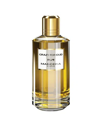 Mancera Unisex 4oz Crazy For Oud Edp In Transparent