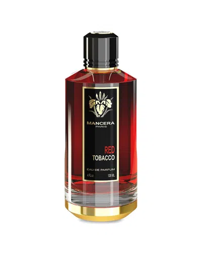 Mancera Unisex 4oz Red Tobacco Edp In Transparent