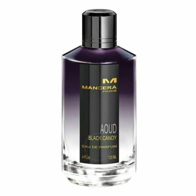 Mancera Unisex Aoud Black Candy Edp Spray 4 oz Fragrances 3760265190041 In Black / White