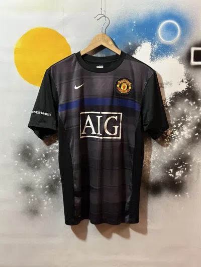Pre-owned Manchester United X Nike Vintage Manchester United Training Jersey 2009 Nike In Multicolor