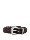JOHN BRAIDED SUEDE BELT