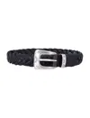 Mancini 1979 Sophia Leather Belt In Black