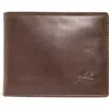 Mancini Boulder Rfid Billfold Wallet With Passcase In Brown