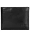 Mancini Men's Bill-fold Wallet In Black