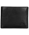 Mancini Men's Bill-fold Wallet In Black