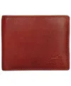 Mancini Men's Bill-fold Wallet In Brown