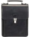 Mancini Men's Buffalo Back Organizer Bag In Black
