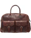 Mancini Men's Buffalo Classic Duffel Bag In Brown