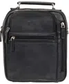 Mancini Men's Buffalo Large Bag In Black