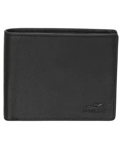 MANCINI MEN'S BUFFALO RFID SECURE WALLET WITH COIN POCKET
