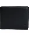 Mancini Men's Sonoma Rfid Secure Billfold Wallet In Black