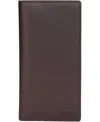 Mancini Men's Sonoma Rfid Secure Breast Pocket Wallet In Brown