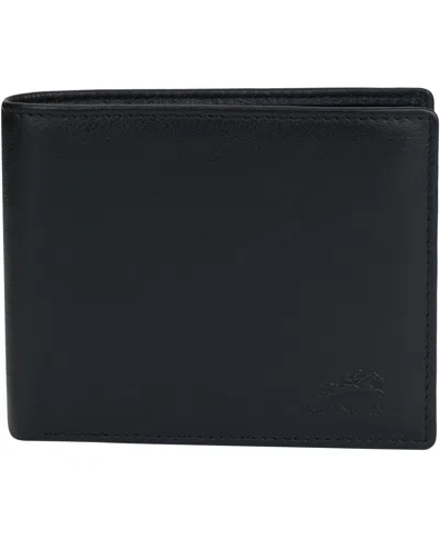 Mancini Men's Sonoma Rfid Secure Center Wing Wallet In Black