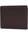 Mancini Men's Sonoma Rfid Secure Center Wing Wallet In Brown