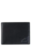 Mancini Rfid Bifold Wallet In Black