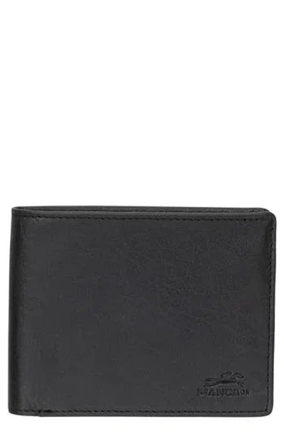 Mancini Rfid Bifold Wallet In Black