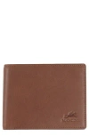 Mancini Rfid Leather Billfold Wallet In Brown