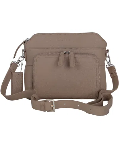 Mancini Sheilagh Mini Crossbody Bag In Gold
