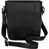 Mancini Slim Crossbody Bag In Black