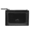 Mancini South Beach Rfid Secure Card Case And Coin Pocket In Black