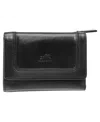 Mancini South Beach Rfid Secure Mini Clutch Wallet In Black