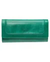 Mancini South Beach Rfid Secure Trifold Wallet In Green