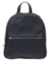 Mancini Women's Pebbled Audrey Backpack In Black