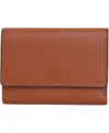 Mancini Women's Sonoma Rfid Secure Clutch Wallet In Tan