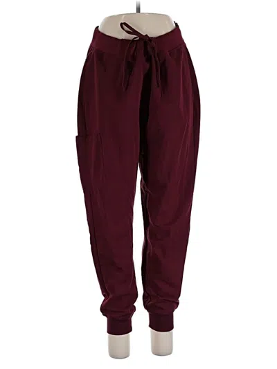 Pre-owned Mandala Casual Pants In Burgundy