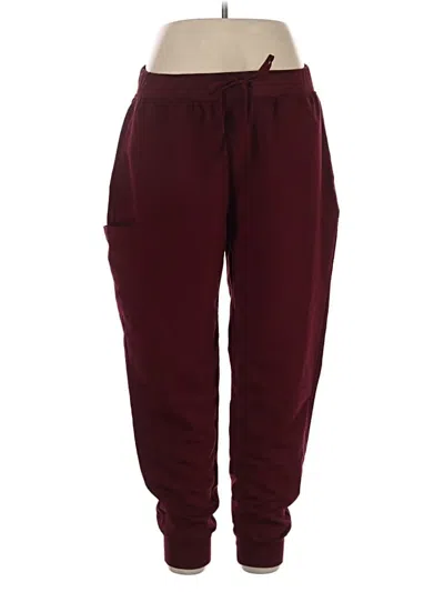 Pre-owned Mandala Track Pants In Burgundy