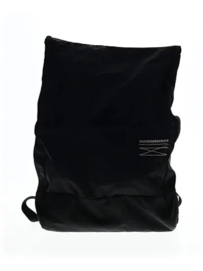 Pre-owned Mandarina Duck Backpack In Black