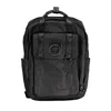 MANDARINA DUCK BLACK COTTON BACKPACK