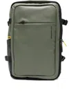 Mandarina Duck Eco Coated Travel Backpack In Green