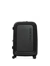 Mandarina Duck Embossed Logo Suitcase In Black