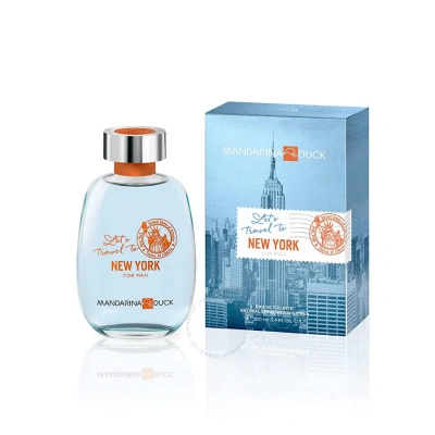 Mandarina Duck Lets Travel To New York /  Edt Spray 3.4 oz (100 Ml) (m) In N/a