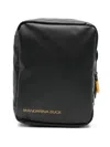 Mandarina Duck Logo-print Travel Bag In Black