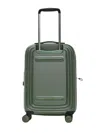 Mandarina Duck Logoduck Ribbed Trolley Suitcase In Brown