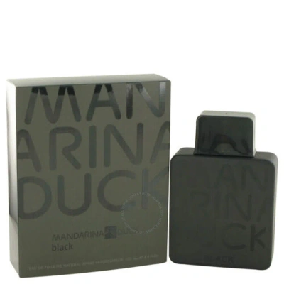 Mandarina Duck Men's Black Edt 3.4 oz Fragrances 8427395980281 In Black / Orange