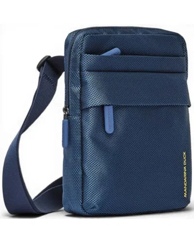 Mandarina Duck Zephyr Women's Dress Blue Handbag In Synthetic