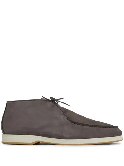 Mandelli Clubs Ankle Boots In Brown