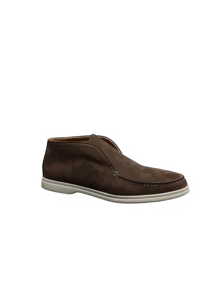 Mandelli Men Club Shoes In Brown