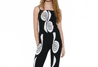 Mandinga Women's Caracola Top In Black In Multi