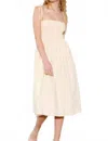 Mandinga Women's Galles Skirt Dress In Butter In Neutral